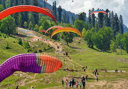 Chandigarh to Himachal Hill Beauty